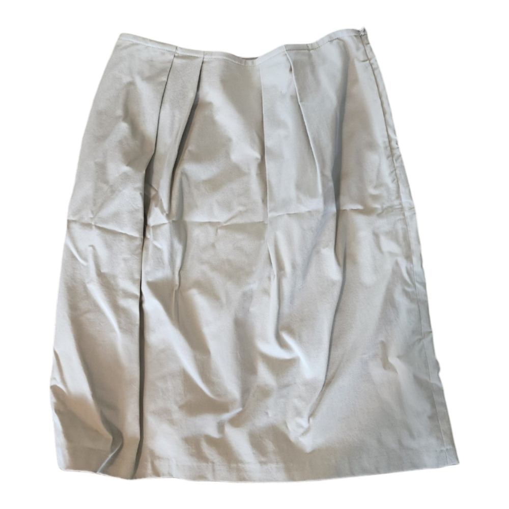 Lafayette 148 midi khaki skirt